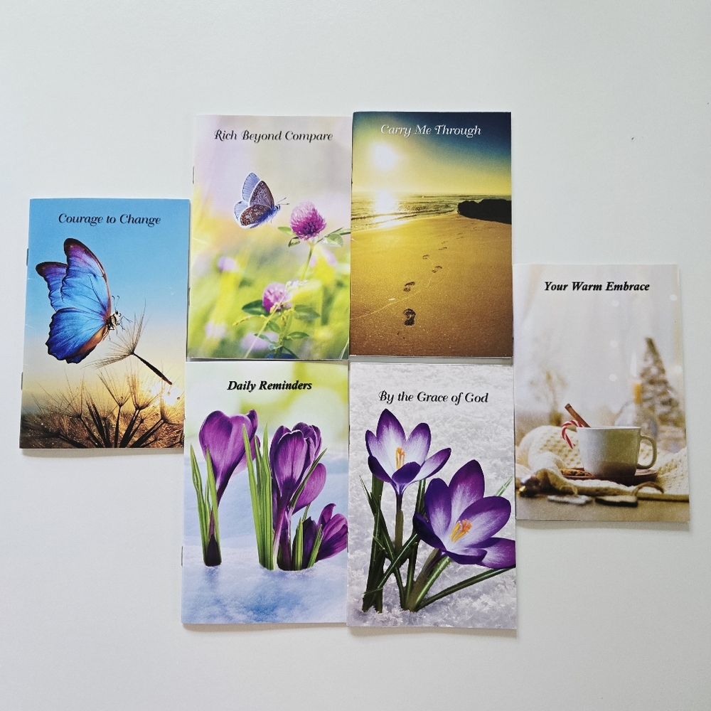 Catholic Inspirational Prayer Booklets Lot of 6 Small Various Topics Comfort Joy